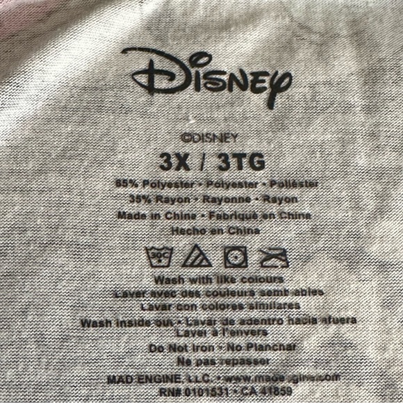 Disney Lilo Stitch Short Cuffed Sleeves T Shirt Tie Front - Picture 7 of 7